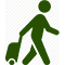 image of walking icon